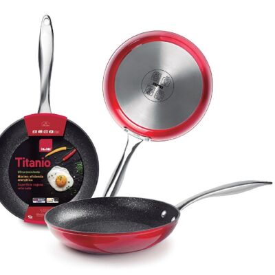 IBILI - Red rock frying pan 20 cm