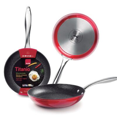 IBILI - Red rock frying pan 20 cm