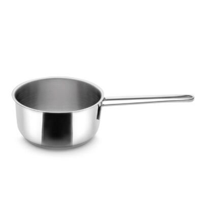 IBILI - Noah pot with lid, 16 cm, 18/10 stainless steel, suitable for induction