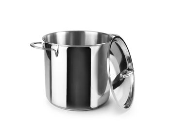 IBILI - Marmite super haute avec couvercle Noah, 20 cm, inox 18/10, compatible induction 4