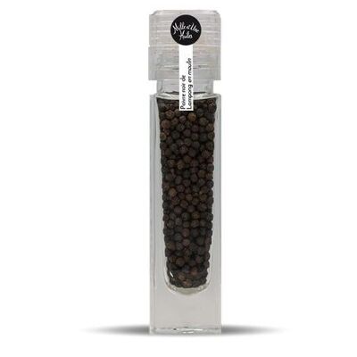 Poivre Noir de Tellicherry en Moulin - 60g
