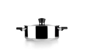 IBILI - Casserole avec couvercle transparent, 16 cm, inox 18/10, adaptée à l'induction 3