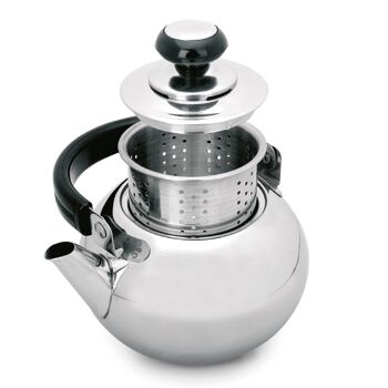 IBILI - Cafetière bouilloire avec filtre Prisme, 1,8 litres, Inox 18/10, Compatible induction 2
