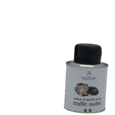 Specialty Extra Virgin Olive Oil with natural Melanosporum Black Truffle flavor - 100 ml