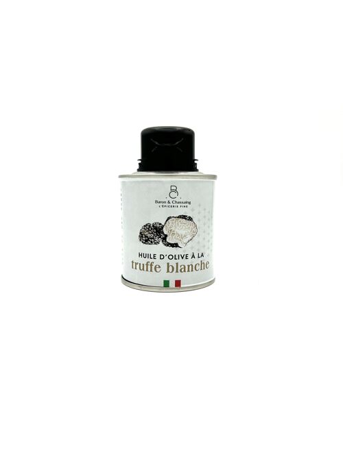 Spécialité d'Huile d'Olive extra vierge à l'arôme naturel de Truffe Blanche Magnatum Pico  ( 3%)-100 ml