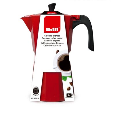 IBILI - Bahia red coffee maker 3 cups