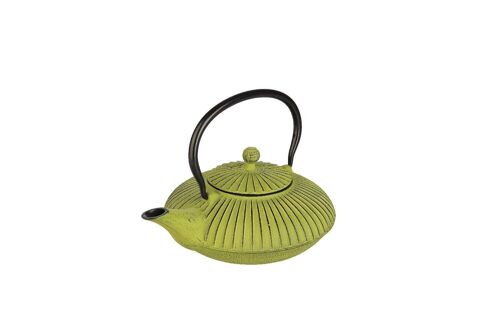 IBILI - Green cast iron teapot 0.78 lt.