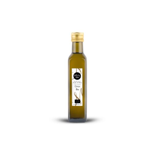 Spécialité d'Huile d'Olive vierge extra Bio à l'arôme naturel de Citron -250 ml - AB*