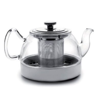 IBILI - Glass teapot with Induction filter, Borosilicate, 0.8 liters, suitable for induction