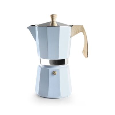 IBILI - Machine à expresso Toscana, 9 tasses, 450 ml, fonte d'aluminium, adaptée à l'induction