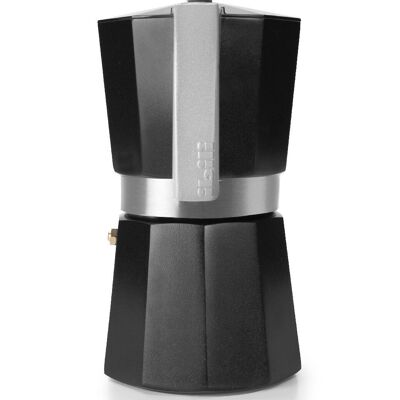 IBILI - Caffettiera espresso evva nera 9 tazze