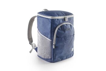 IBILI - Sac à dos isotherme Dalvik en lin et polyester 3 couches - Capacité 21 litres - Garde les boissons froides pendant 7 heures - Élégance et fonctionnalité pour vos voyages et pique-niques 3