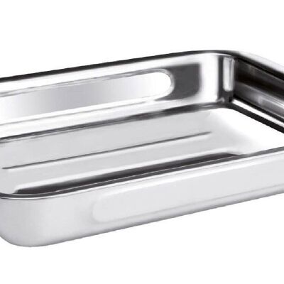IBILI - Stainless steel roaster with handles 30 cm