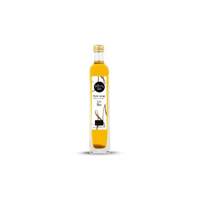 Olio di Lino Vergine Biologico - 100 ml - AB *