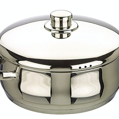 IBILI - Casserole with stainless steel lid oslo 20 cm