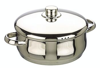 IBILI - Cocotte avec couvercle inox oslo 24 cm 2