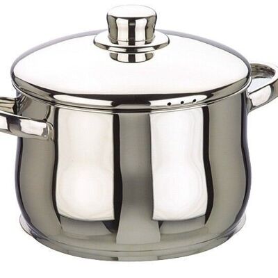 IBILI - Oslo stainless steel pot with lid 24 cm