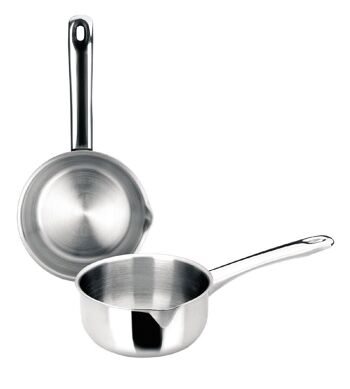 IBILI - Casserole inox 18% prisme avec anse met 10 cm 2