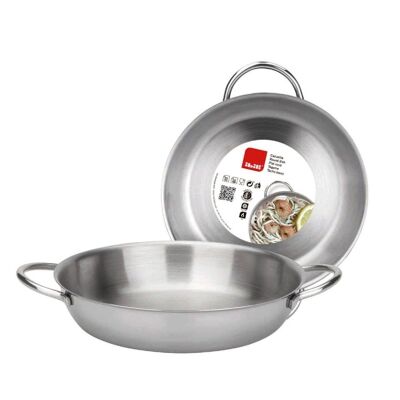 IBILI - Stainless steel casserole 18% prism 14 cm