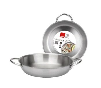 IBILI - Cocotte Prisme, 16 cm, Inox, Adaptée à l'induction, Portions 2