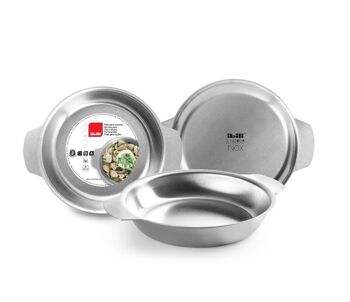 IBILI - Plat de service induction, 14 cm, Inox, Convient à l'induction 5