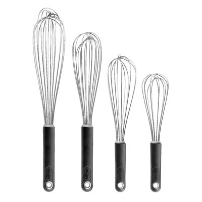 IBILI - Heat-sealed handle whisk 25 cm, 18/10 Stainless Steel