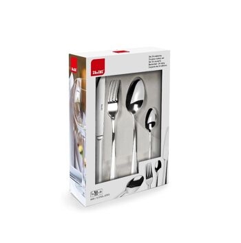 IBILI - Set de 24 couverts en inox 1