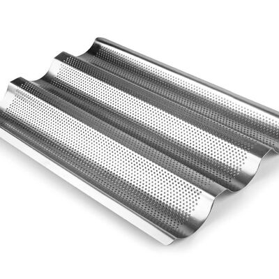 IBILI - Mold 3 baguettes/stainless steel tiles