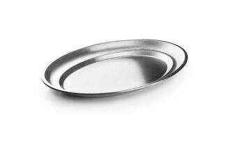 IBILI - Plateau Ovale I-CHEF Inox 18% - 25x17 cm, Épaisseur 0,5 mm - Élégance et Durabilité sur votre Table 3