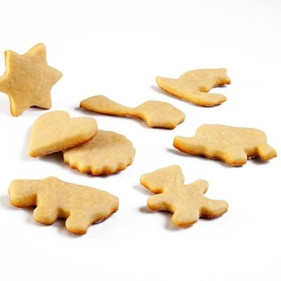 IBILI - Plastic cookie cutters (blister 8 u)