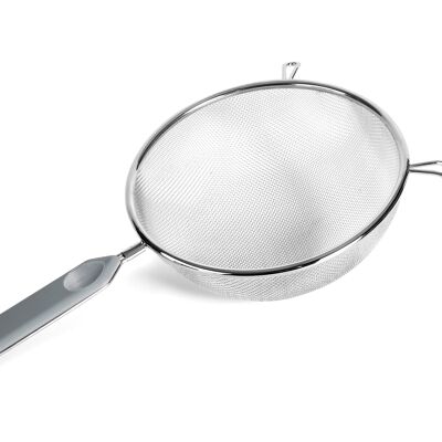 IBILI - Colador ECO de Acero Inoxidable 18/10 con Mango de Plástico - 12 cm de Diámetro - Filtrado Fácil y Preciso para tus Preparaciones