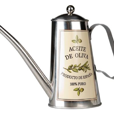 IBILI - Olive oil can, 18/10 Stainless Steel, 0.5 Litre