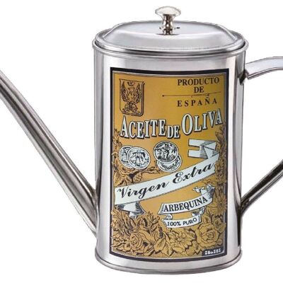 IBILI - Arbequina oil can, 18/10 Stainless Steel, 0.5 Litre