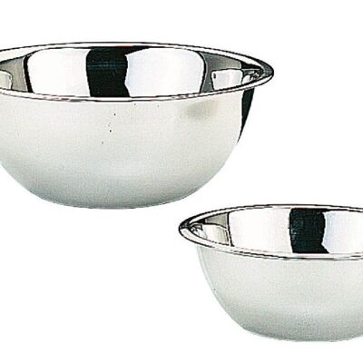 IBILI - 24 cm Stainless Steel Bowl - Versatility and Elegance in the Kitchen