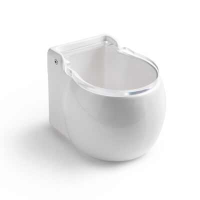 IBILI - Round salt shaker with acrylic lid 10x12 cm