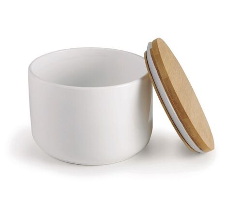 IBILI - Tarro ceramic+bamboo 500 ml