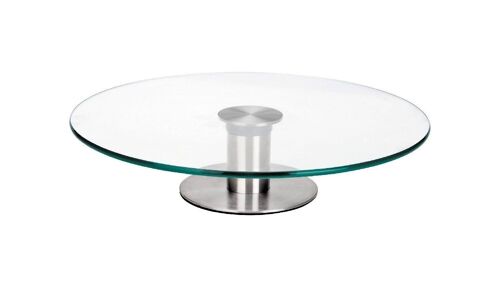 IBILI - Soporte giratorio cristal 30 cms