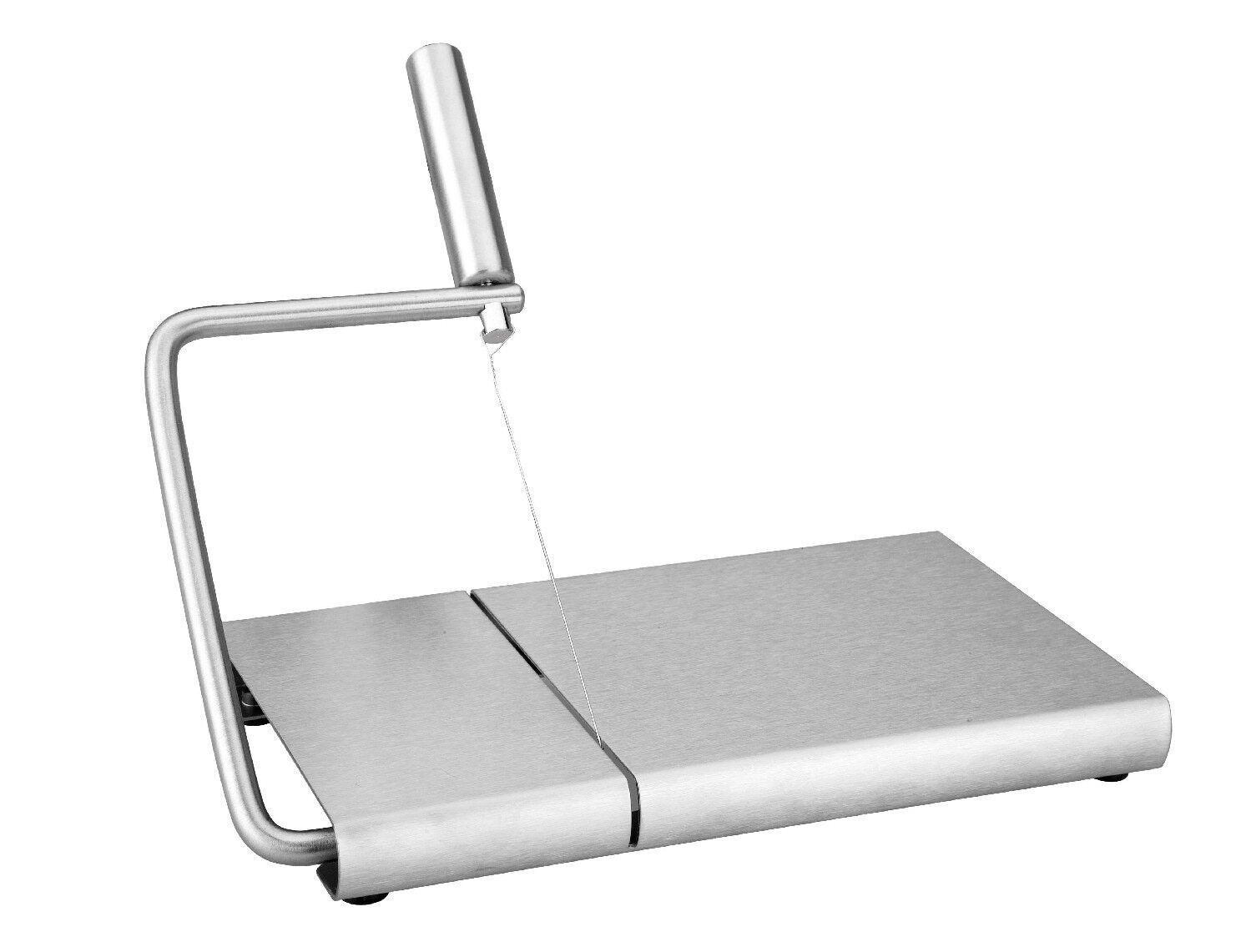 IBILI - Tagliafoie in acciaio inossidabile con ghigliottina per filo - Design professionale con piedini antiscivolo