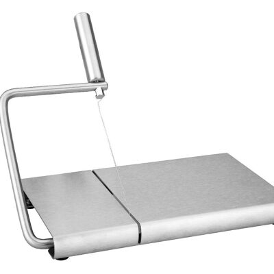 IBILI - Stainless Steel Foie Cutter with Thread Guillotine - Professional Design with Non-Slip Feet