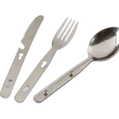 IBILI - Stainless steel camping cutlery