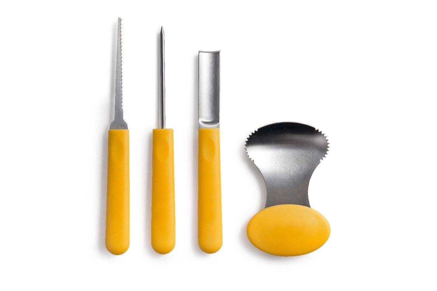 IBILI - Set 4 utensilios para decorar calabazas