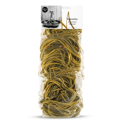 Tagliatelles Curcuma & Épinard - 250 g