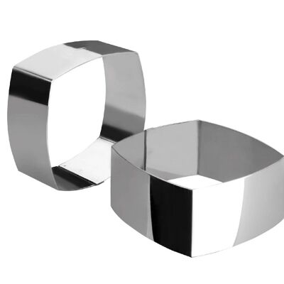 IBILI - Ring aus gepumptem Edelstahl 10x10x4,5