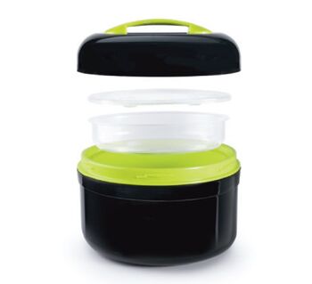 IBILI - Lunch box isotherme noir/vert 2,20 lt 5