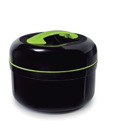 IBILI - Lunch box termico nero/verde 2,20 lt