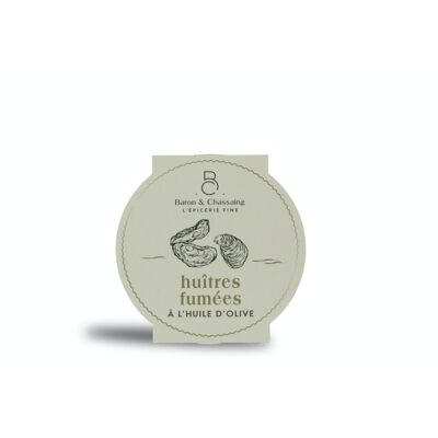 Geräucherte Austern in Olivenöl (29%) - 170 g