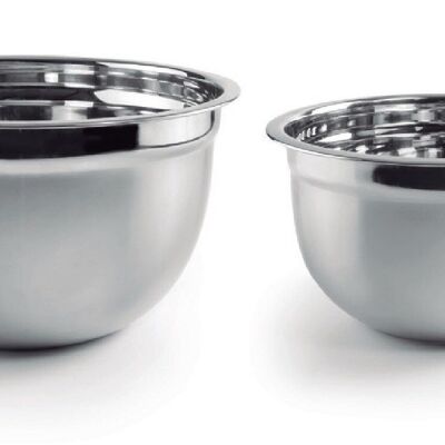 IBILI - 14 cm Satin Finish Stainless Steel Bowl - Elegance and Durability in your Kitchen