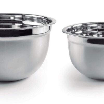 IBILI - Bol de Acero Inoxidable con Acabado Satinado de 14 cm - Elegancia y Durabilidad en tu Cocina