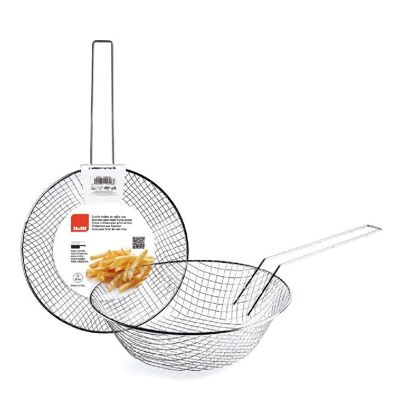 IBILI - Stainless steel mesh frying basket 24 cm