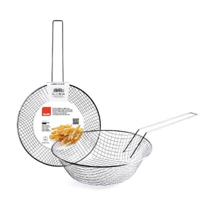 IBILI - Stainless steel mesh frying basket 24 cm